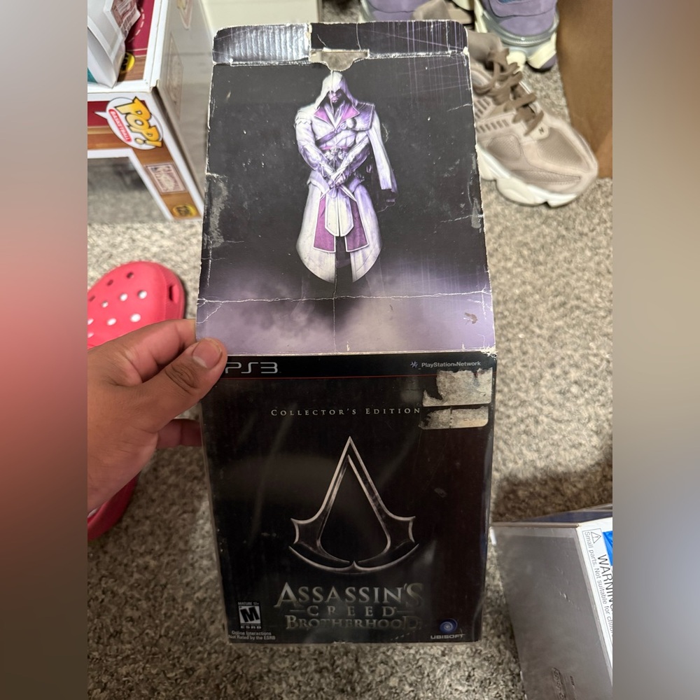 PS3 Assassins Creed Brotherhood Harlequin Jack Collectors Edition with Game*